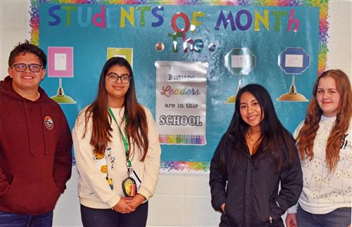  Students of the Month for October