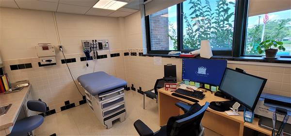 Main exam room